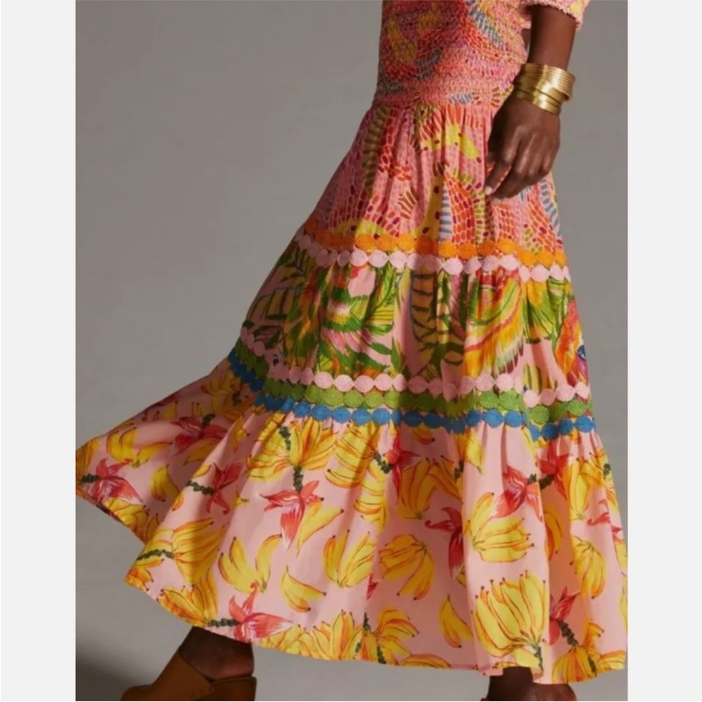 FARM Rio Colorful Maxi Skirt